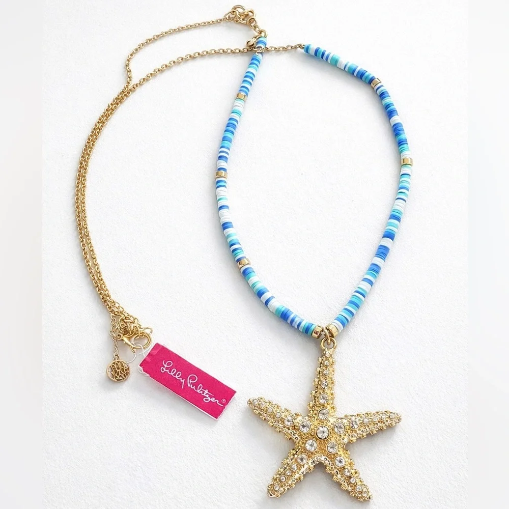 Lilly Pulitzer Gold Chain Necklace - Picture 1 of 3